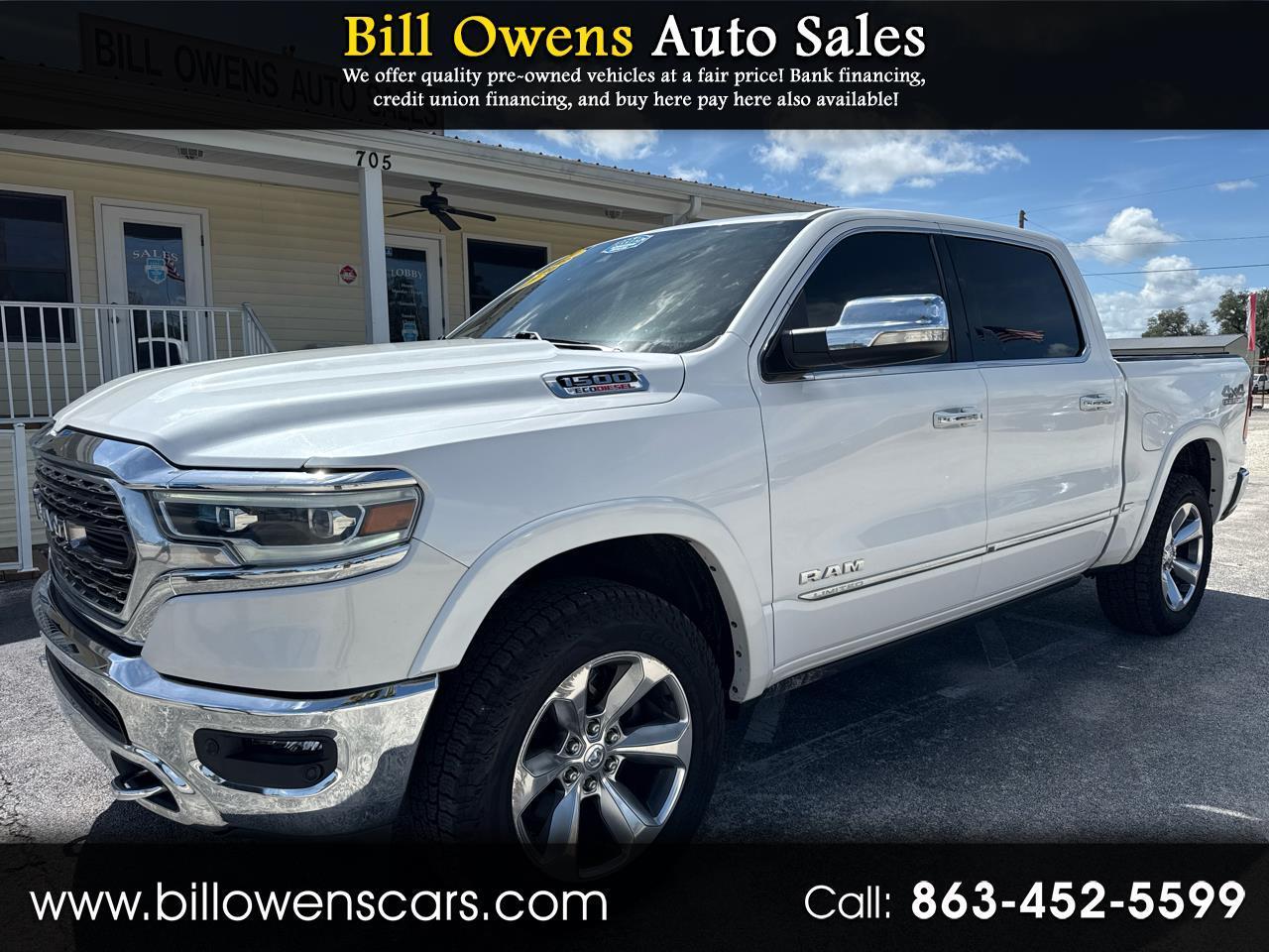 2021 RAM 1500 Limited 4x4 Crew Cab 5'7" Box