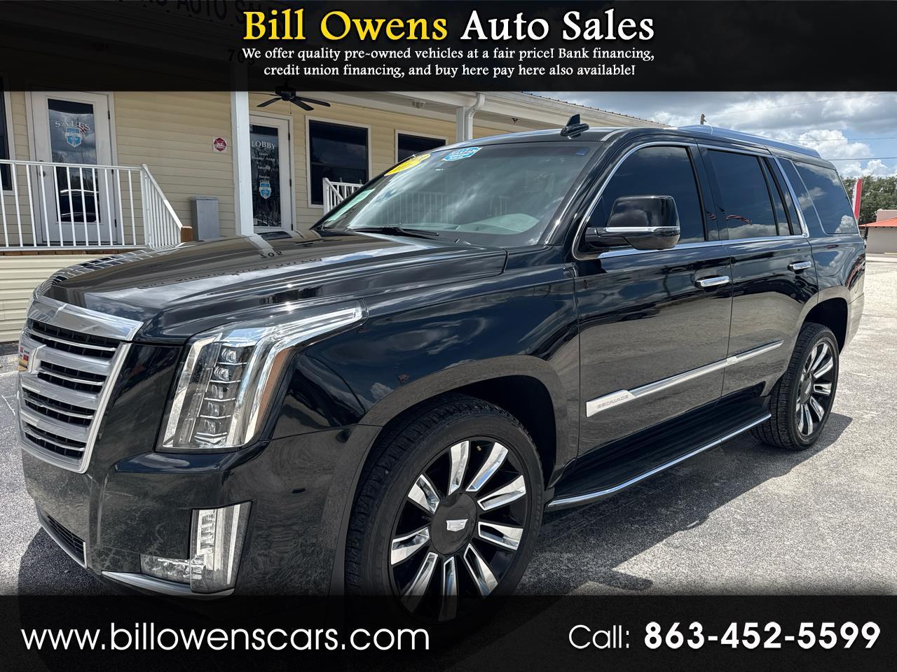 2016 Cadillac Escalade 2WD 4dr Platinum
