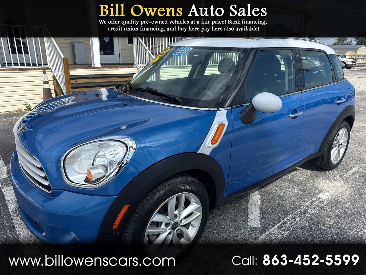 2012 MINI Cooper Countryman FWD 4dr