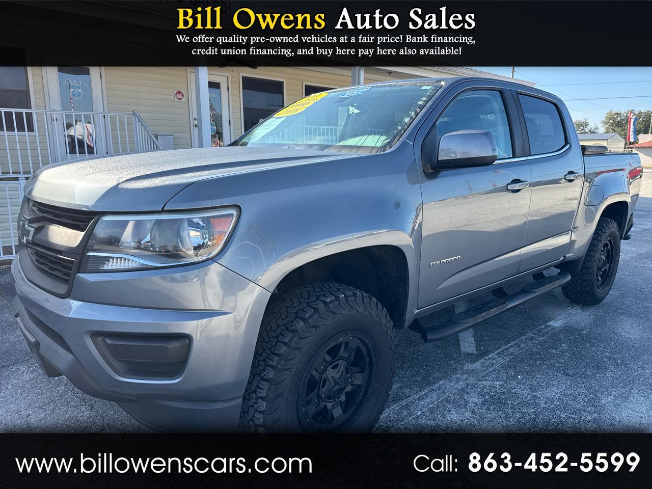 2018 Chevrolet Colorado 4WD Crew Cab 128.3" LT