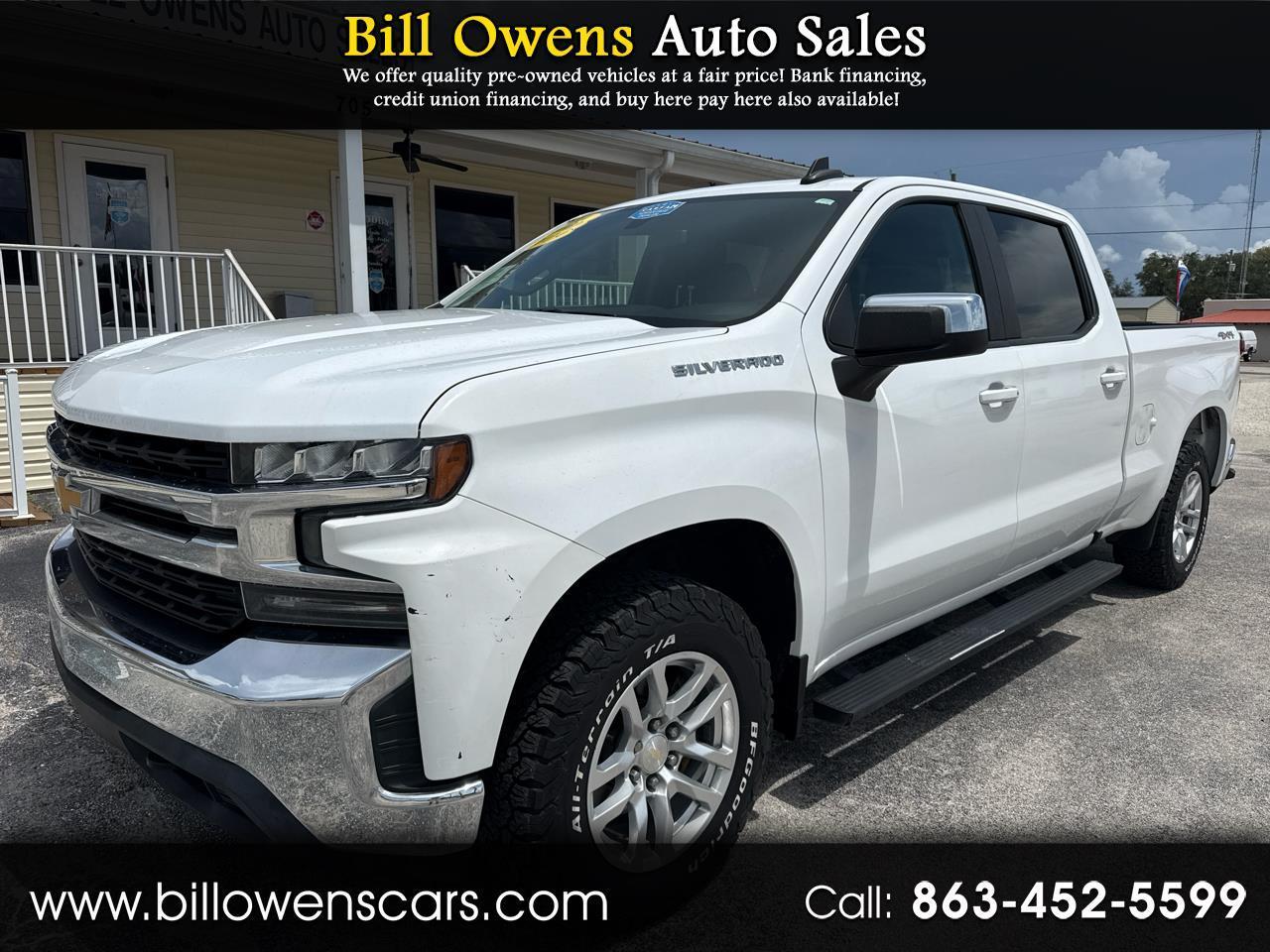2019 Chevrolet Silverado 1500 4WD Crew Cab 157" LT