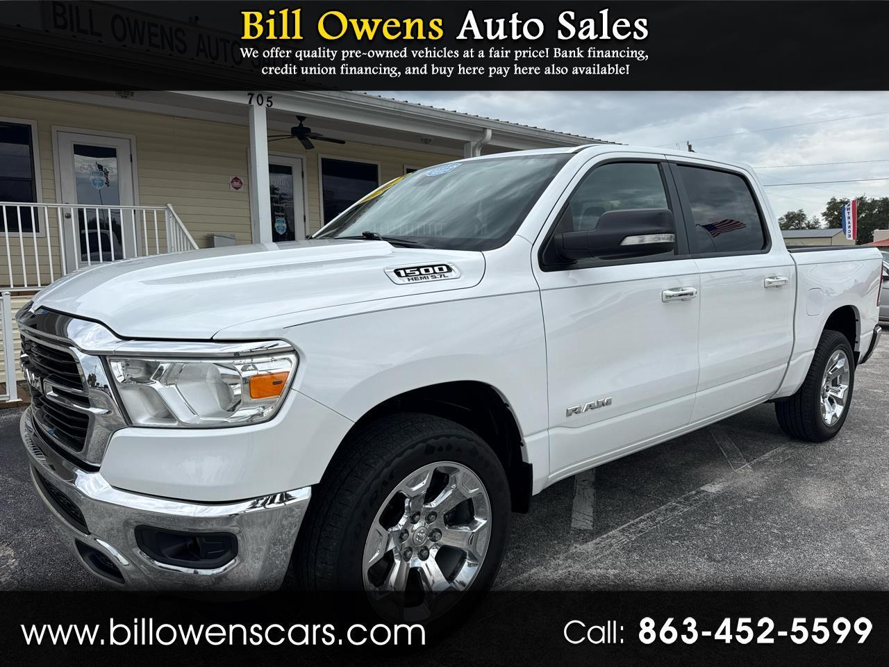 2019 RAM 1500 Big Horn/Lone Star 4x4 Crew Cab 5'7" Box