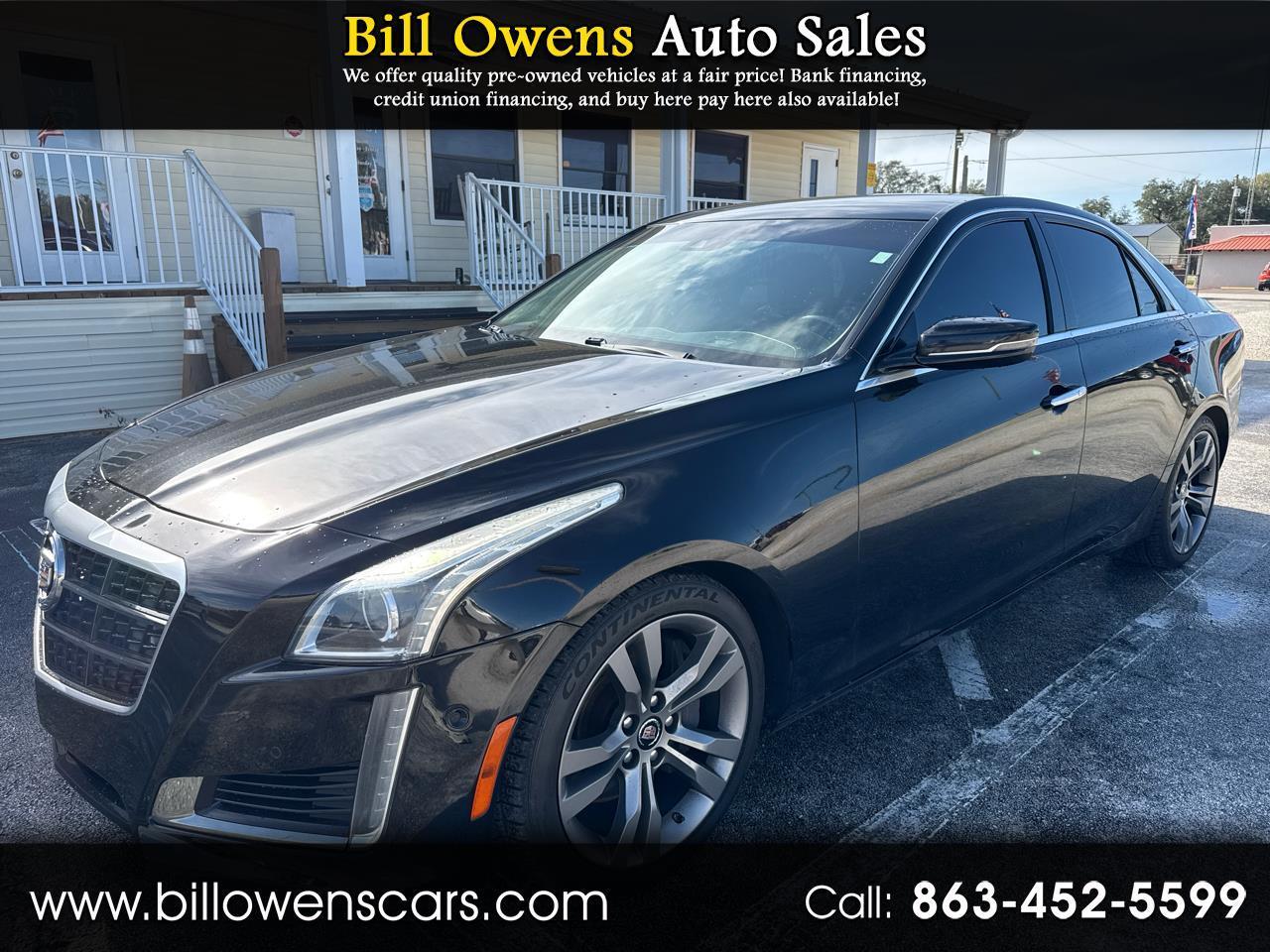 2014 Cadillac CTS Sedan 4dr Sdn 3.6L Twin Turbo Vsport RWD