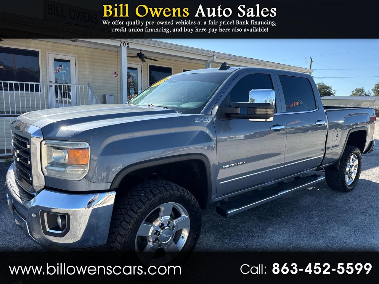 2016 GMC Sierra 2500HD 4WD Crew Cab 153.7" SLT