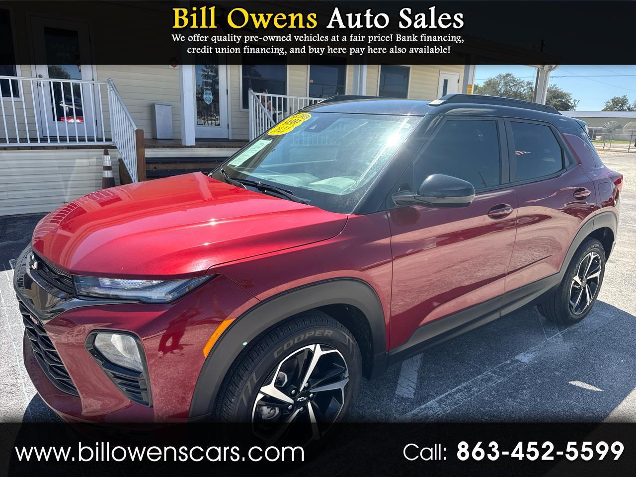 2022 Chevrolet TrailBlazer FWD 4dr RS