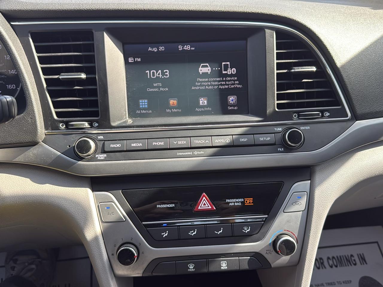 Hyundai Elantra SEL 2.0L Auto (Alabama) 2018