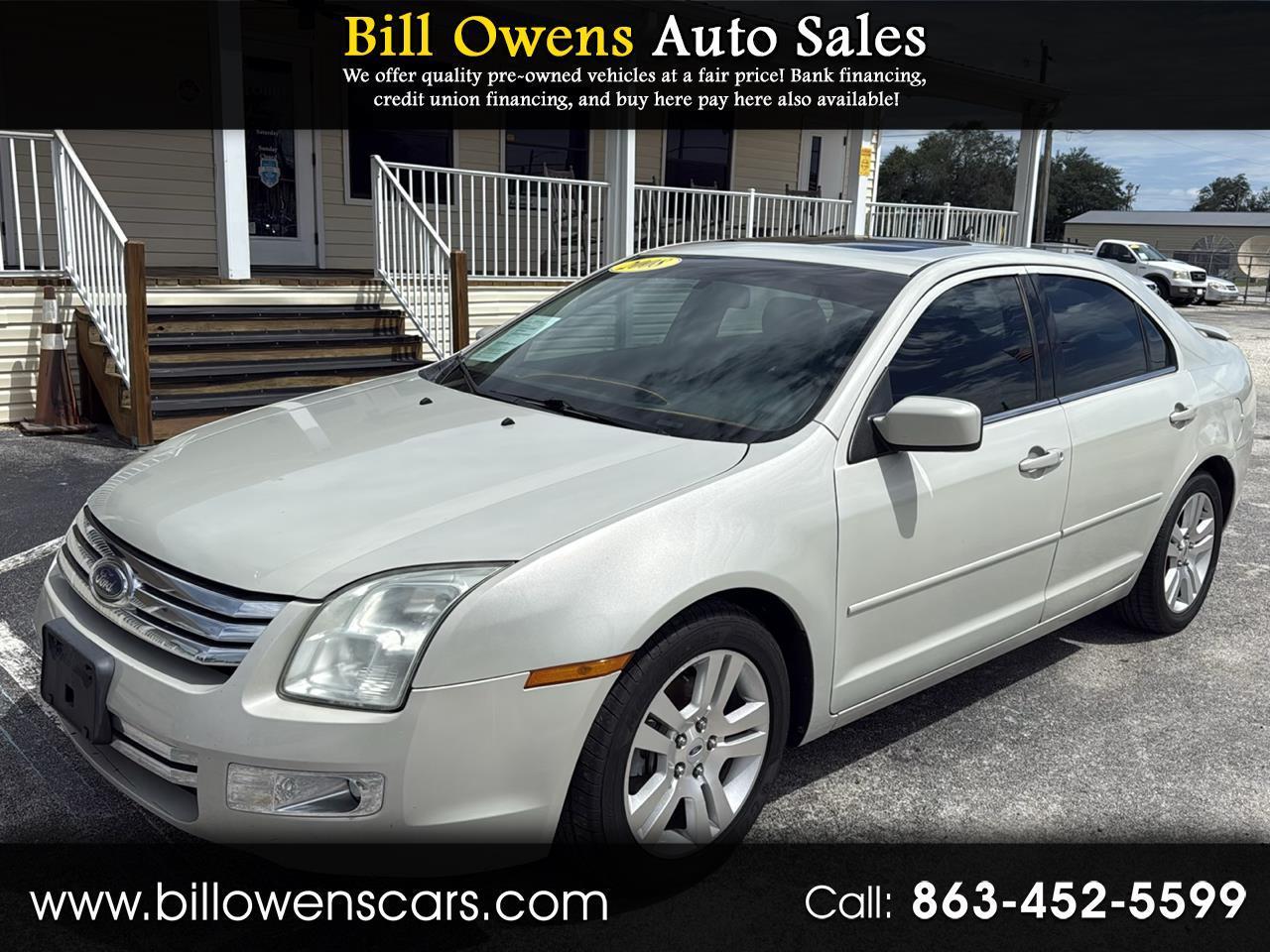 2008 Ford Fusion 4dr Sdn V6 SEL FWD