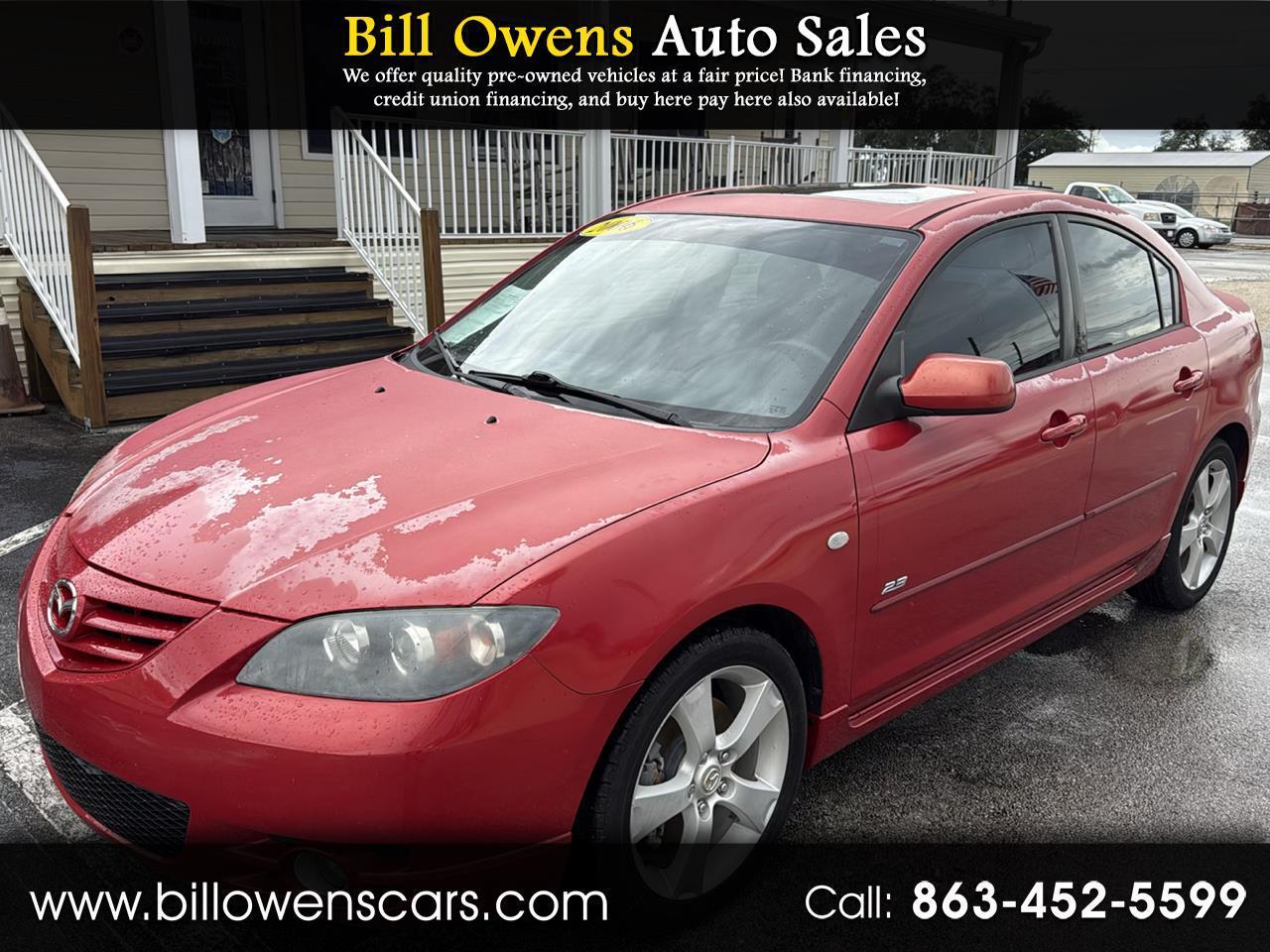 2006 Mazda MAZDA3 4dr Sdn s Touring Auto