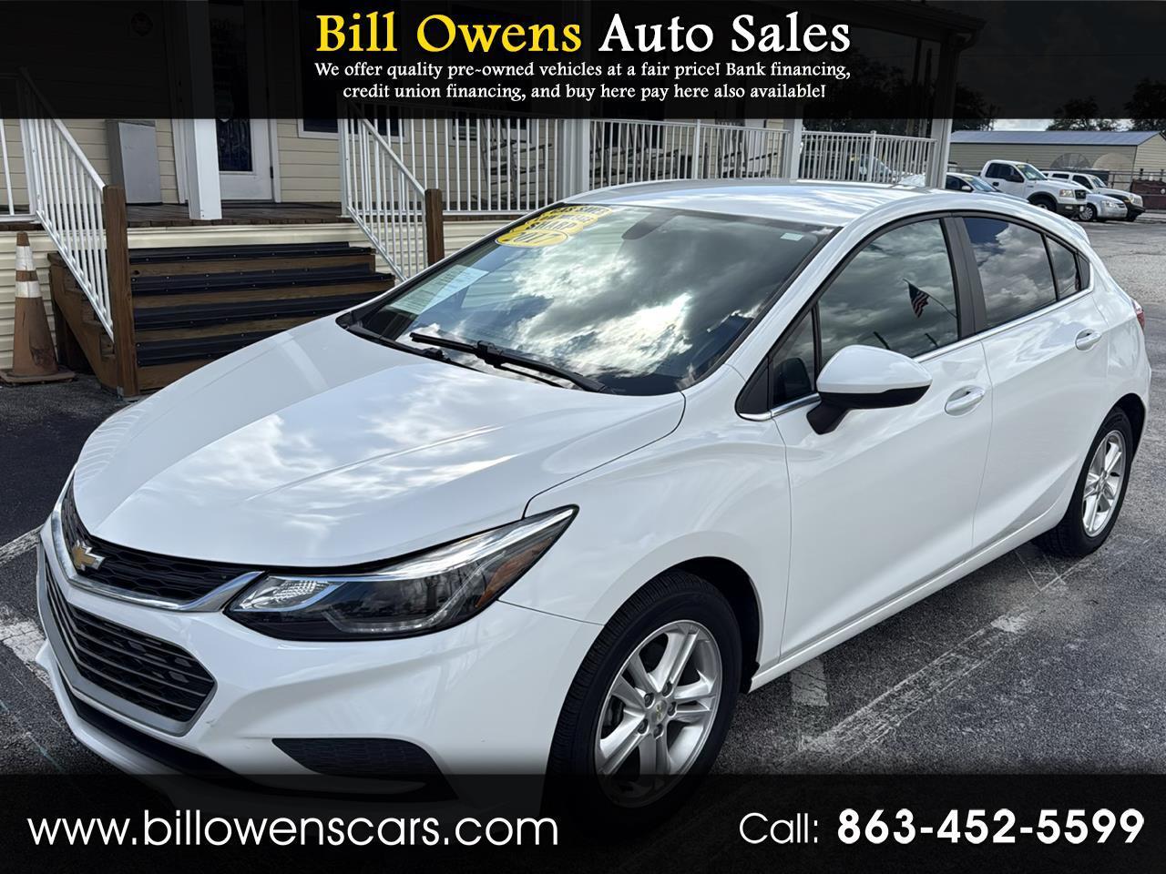 2017 Chevrolet Cruze 4dr HB 1.4L LT w/1SD