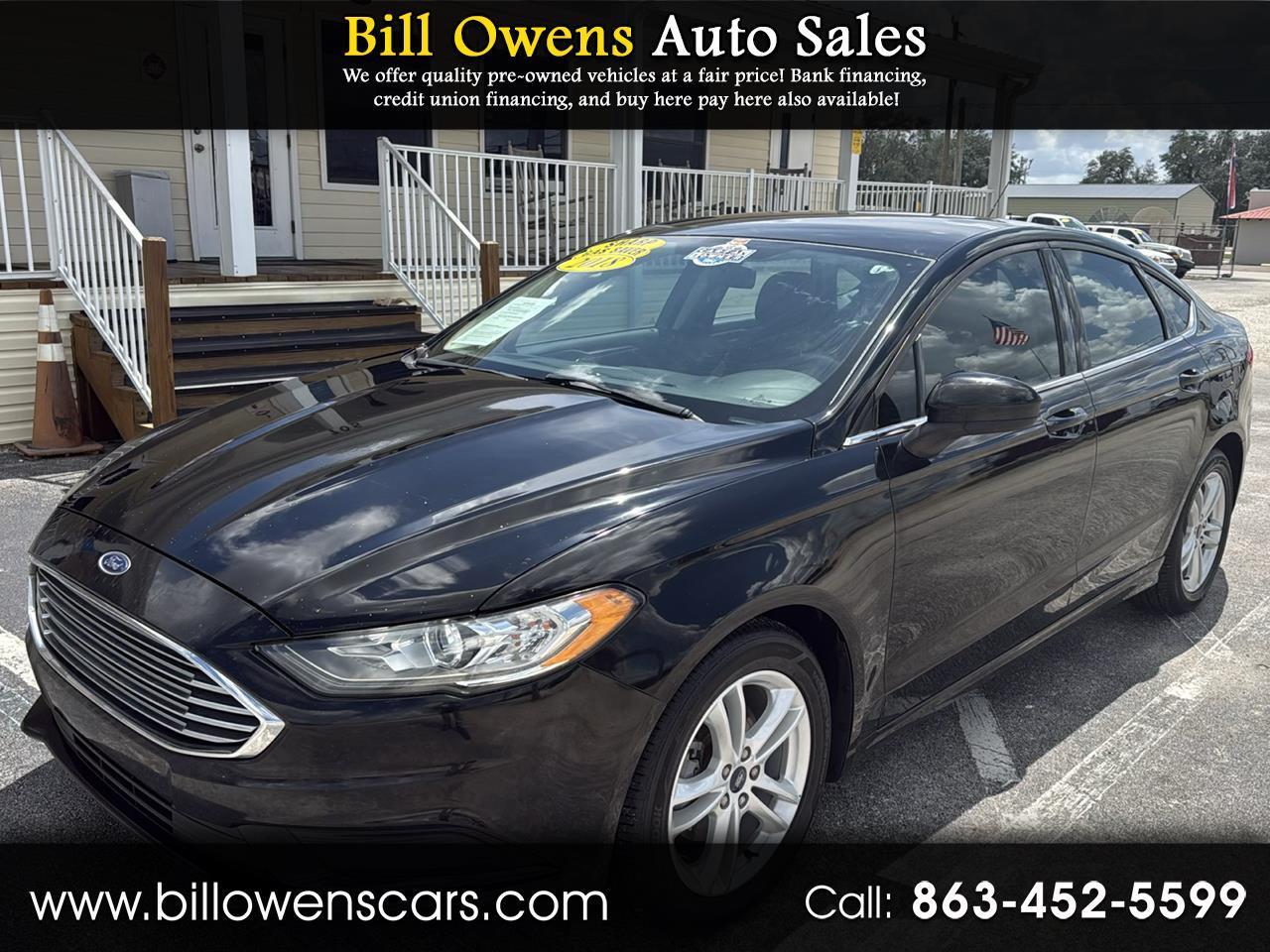 2018 Ford Fusion SE FWD
