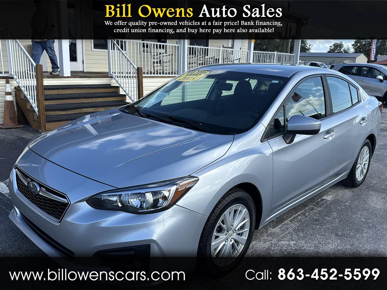 2018 Subaru Impreza 2.0i Premium 4-door CVT