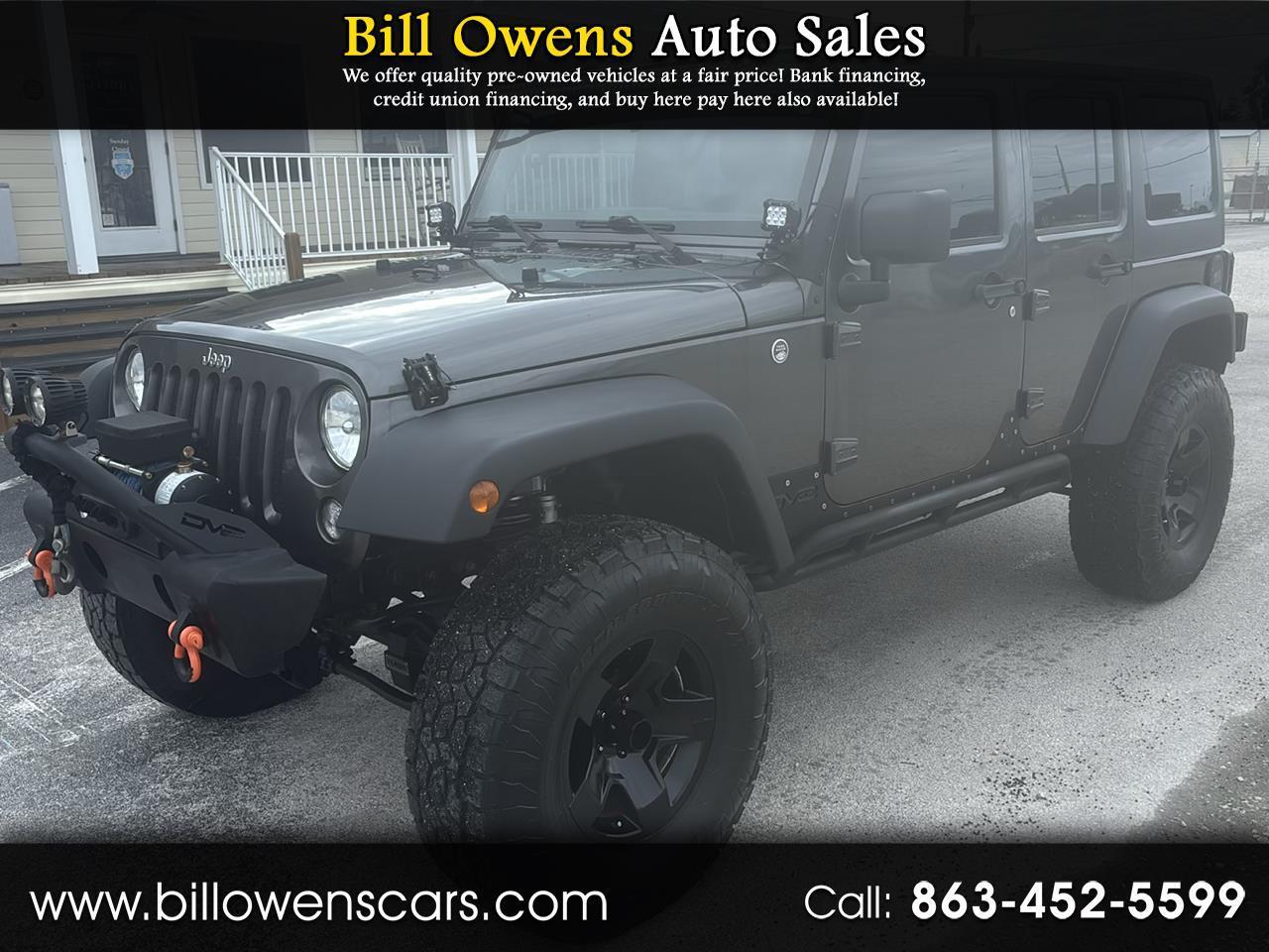 2018 Jeep Wrangler JK Unlimited Sport 4x4