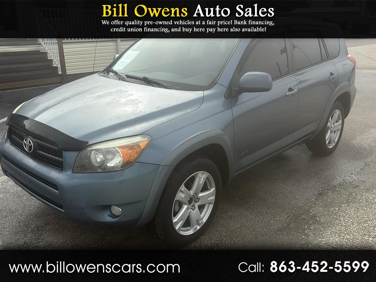 2007 Toyota RAV4 2WD 4dr 4-cyl Sport (Natl)