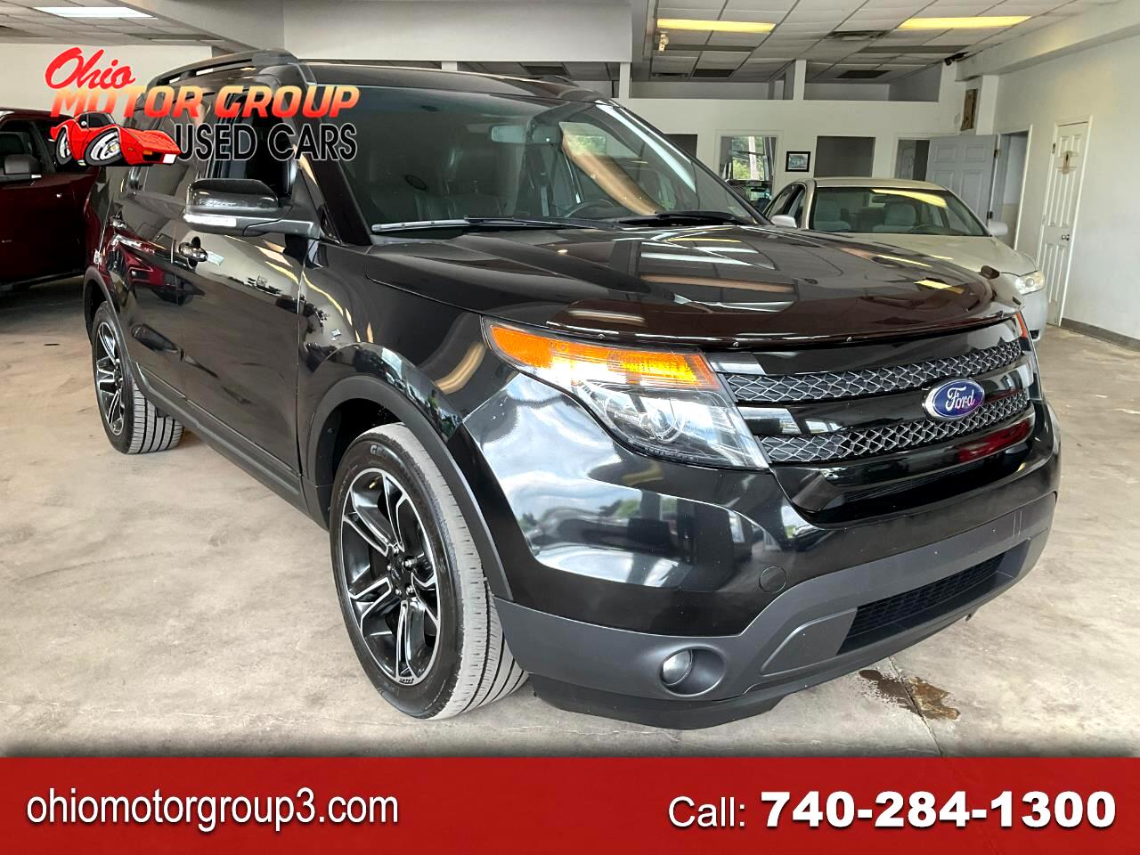 Used 2015 Ford Explorer Sport 4WD for Sale in Steubenville OH 43952