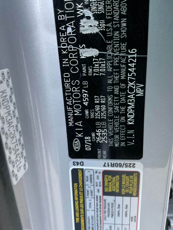 Kia Sportage LX FWD 2019