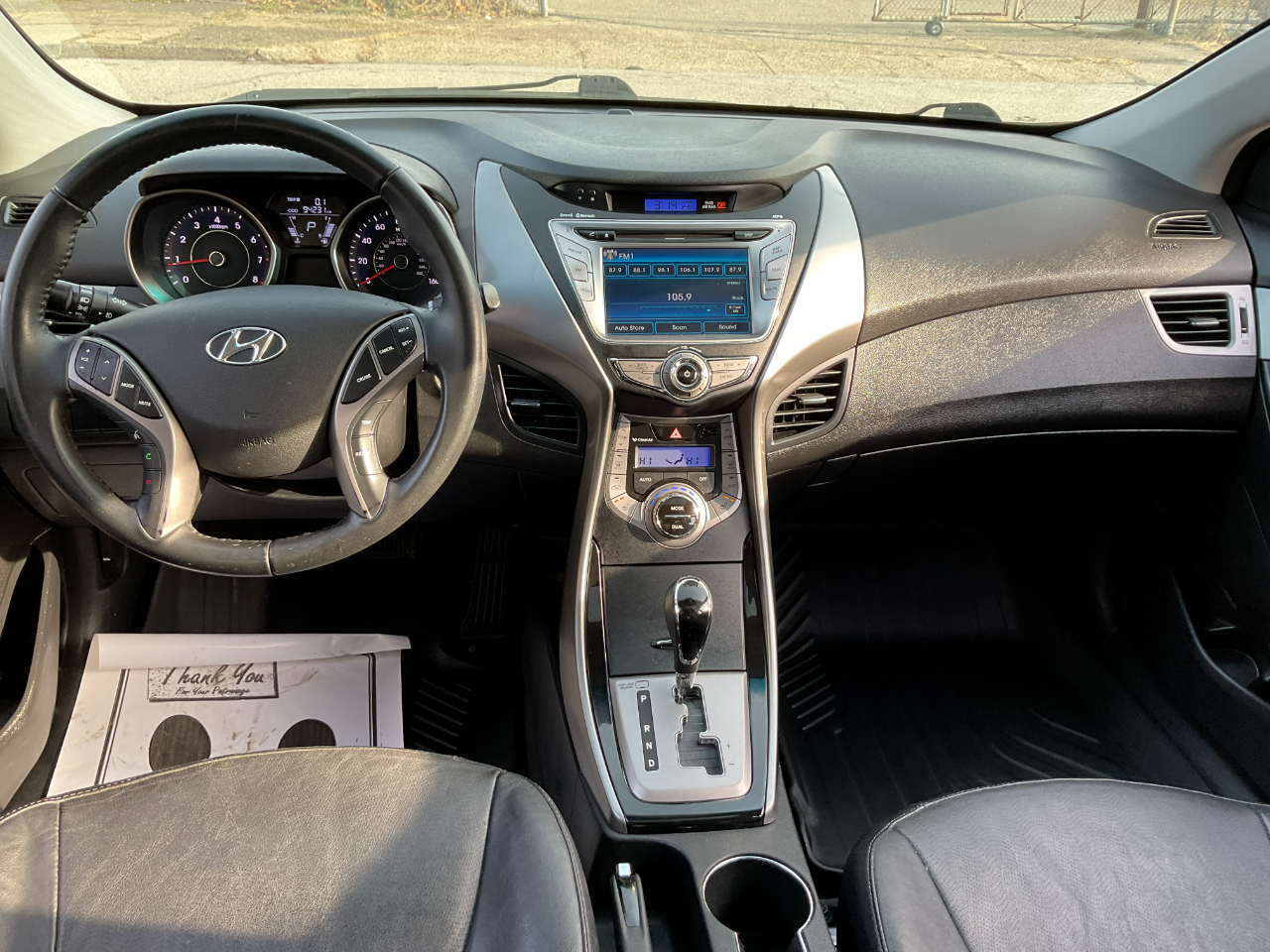 Hyundai Elantra Limited 2013