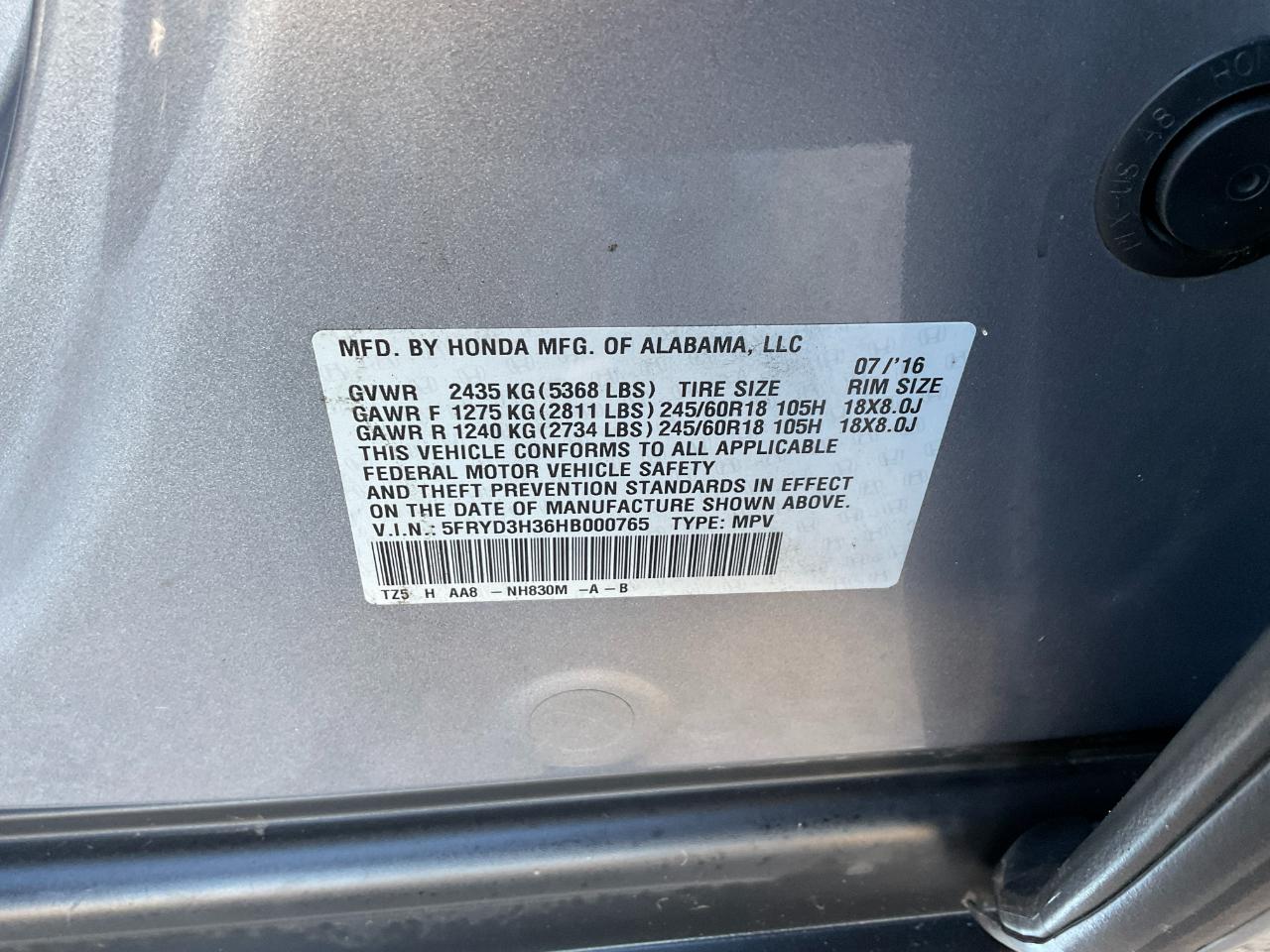 Acura MDX 9-Spd AT 2017