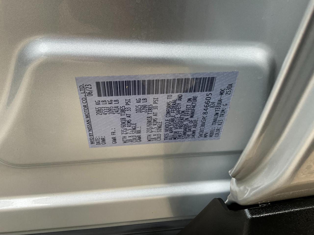 Nissan Rogue SV 2023