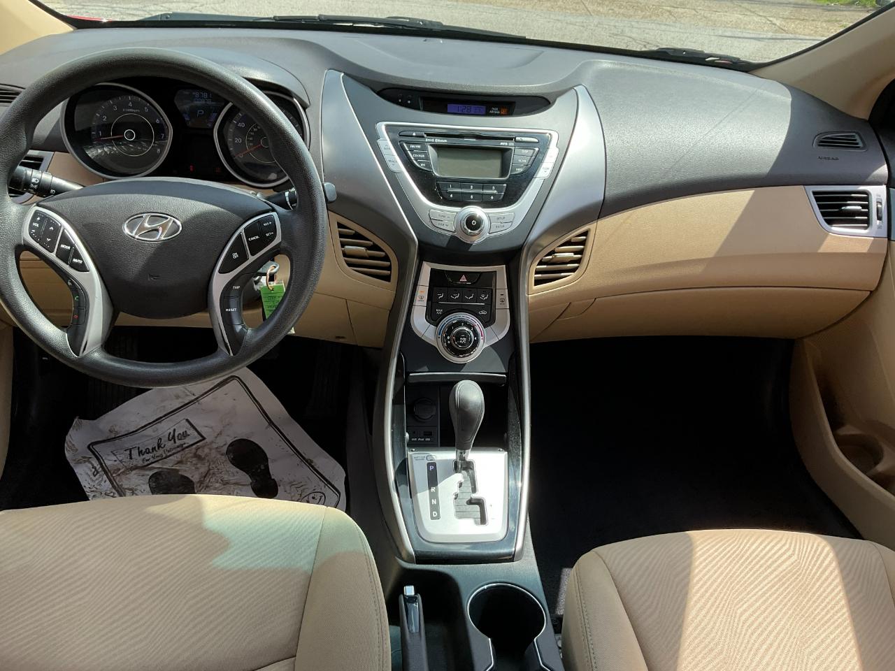 Hyundai Elantra 4dr Sdn Auto GLS 2012