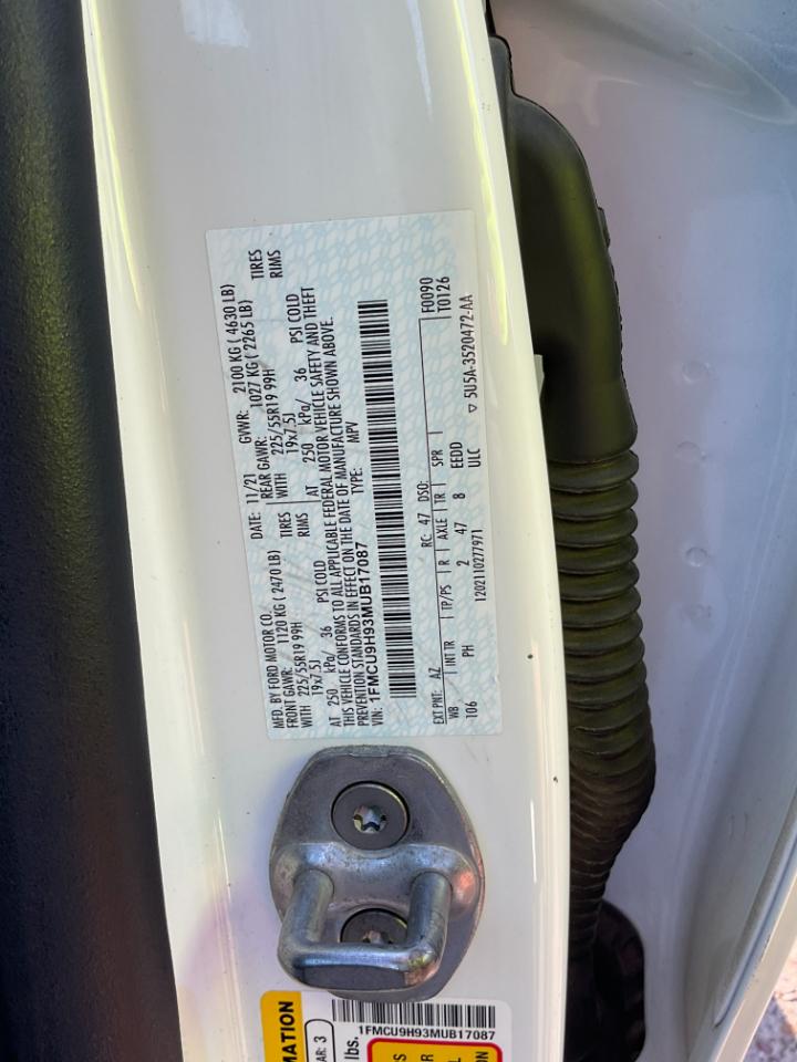 Ford Escape SEL 2.0L AWD 2021