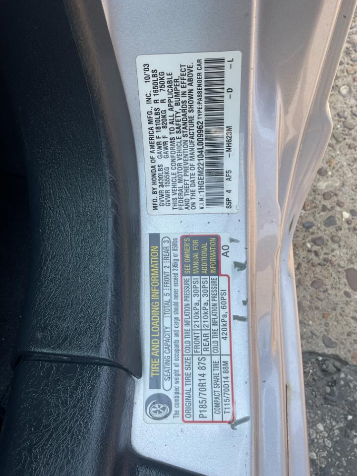 Honda Civic VP coupe 2004