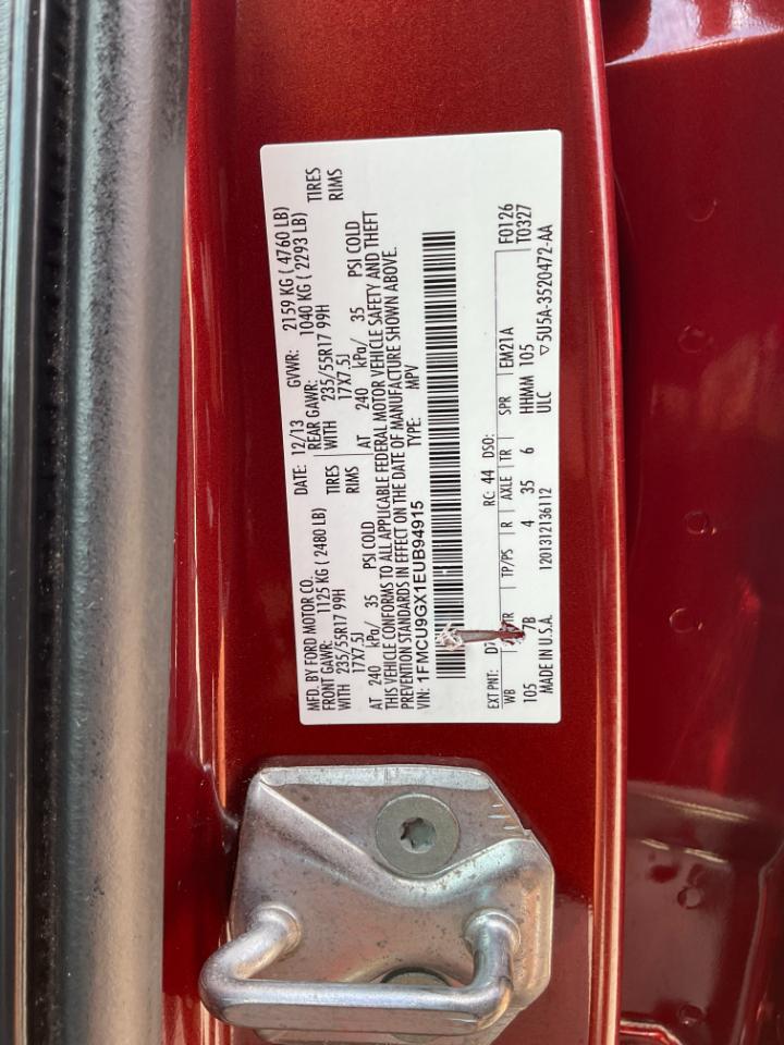 Ford Escape SE 4WD 2014