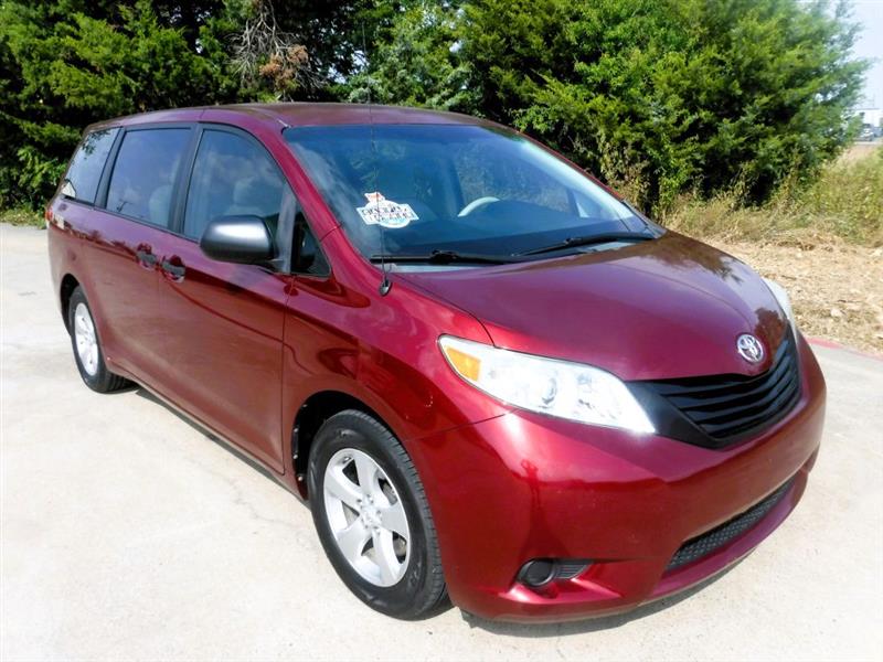 Toyota Sienna 5dr 7-Pass Van LE FWD Mobility (Natl) 2012 Toyota Sienna 5dr 7-Pass Van LE FWD Mobility (Natl) 2012
