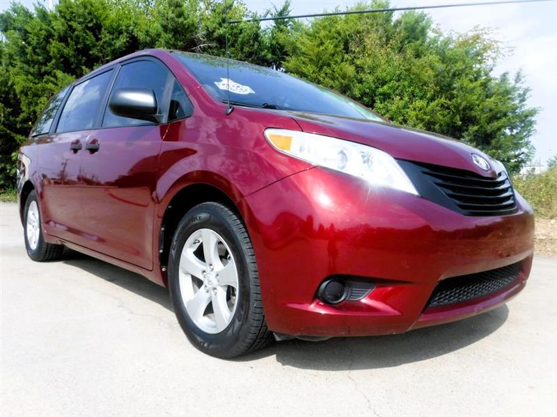 Toyota Sienna 5dr 7-Pass Van LE FWD Mobility (Natl) 2012 Toyota Sienna 5dr 7-Pass Van LE FWD Mobility (Natl) 2012