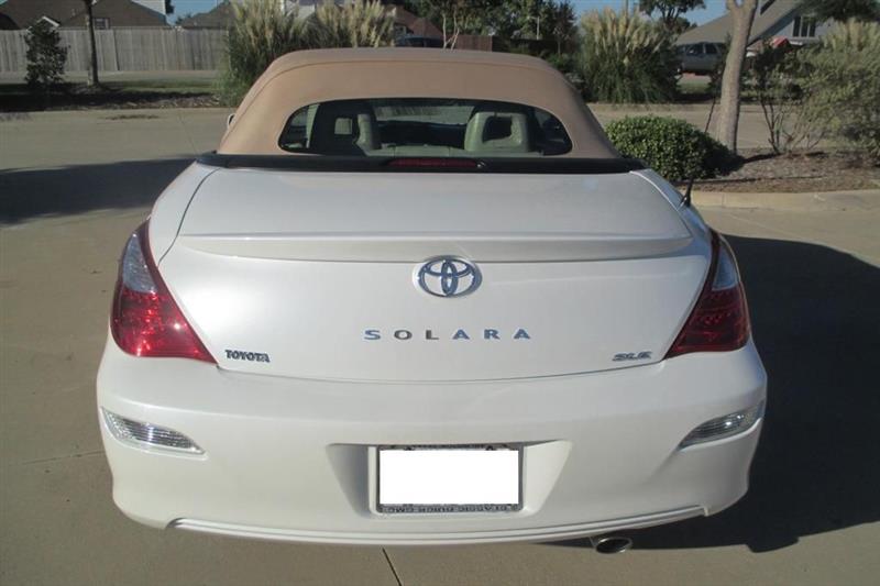 Toyota Camry Solara SLE Convertible 2007