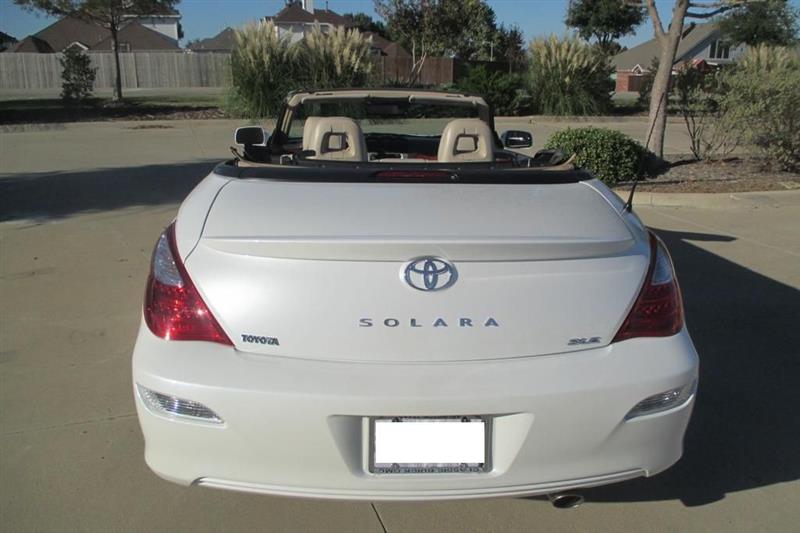 Toyota Camry Solara SLE Convertible 2007