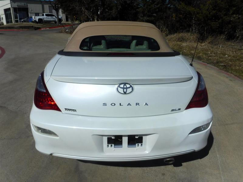 Toyota Camry Solara SLE Convertible 2007
