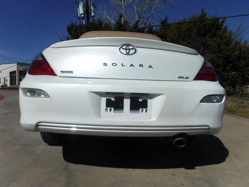 Toyota Camry Solara SLE Convertible 2007