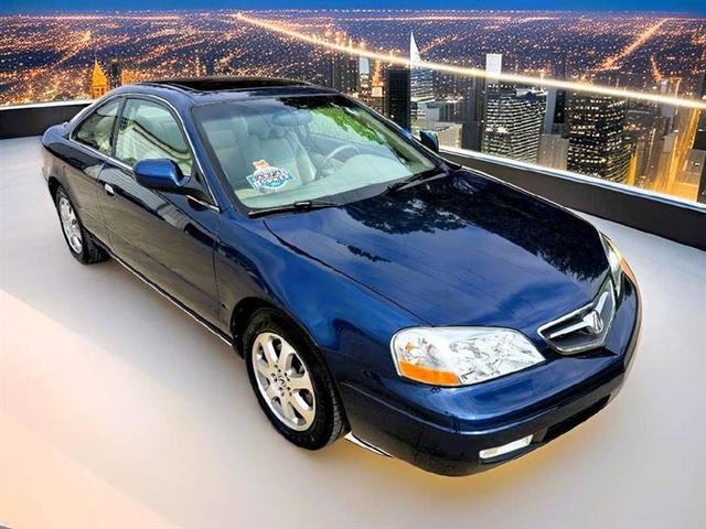 Blue 2001 Acura CL 3.2 FWD Coupe Front-Wheel Drive Automatic