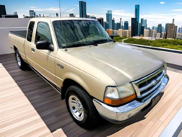 Brown (TAN) 1999 Ford Ranger XLT Extended Cab SB Pickup Truck Rear-Wheel Drive Automatic