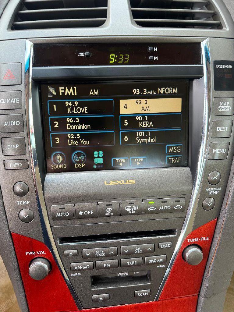 Lexus ES 350 Sedan 2007