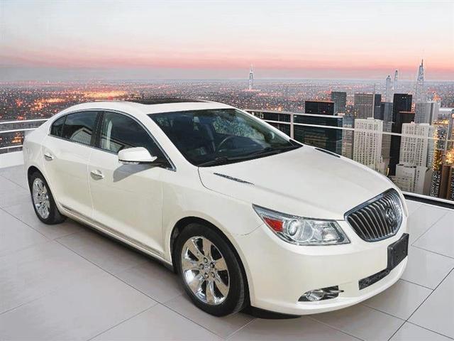 White 2013 Buick LaCrosse Sedan Front-Wheel Drive Automatic