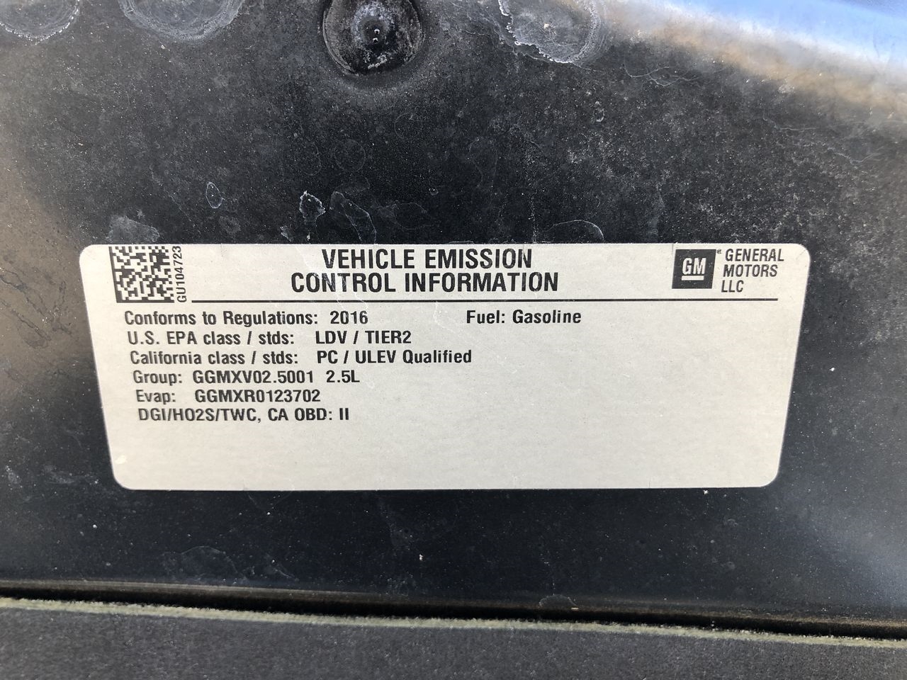 Chevrolet Malibu Limited 4dr Sdn LT 2016