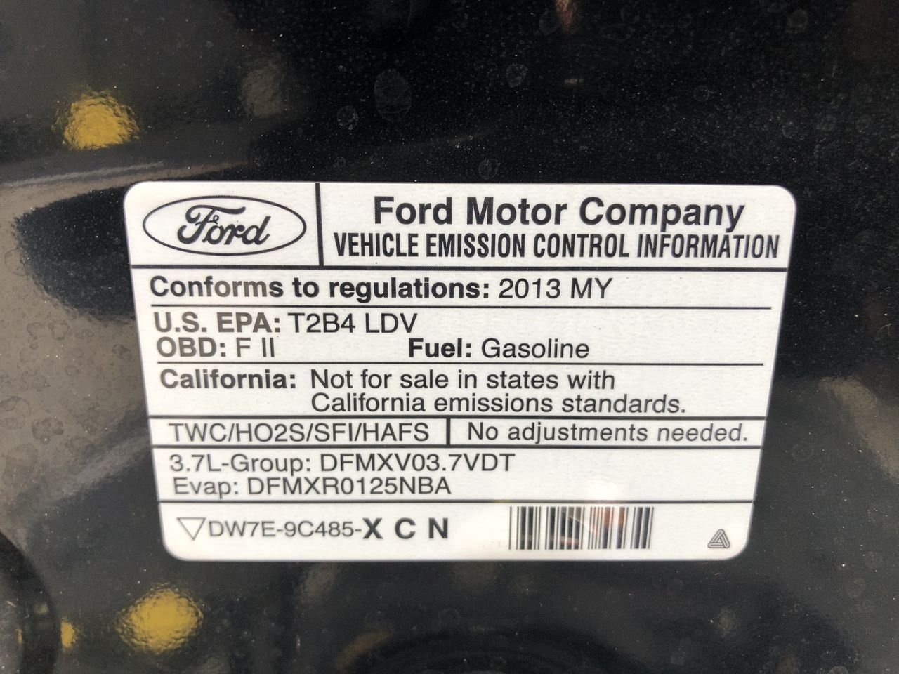 Ford Mustang 2dr Conv V6 2013