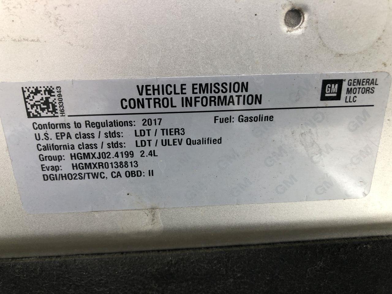 Chevrolet Equinox FWD 4dr LT w/1LT 2017