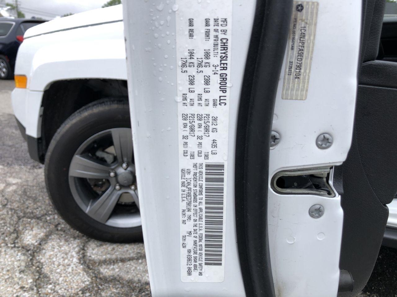 Jeep Patriot FWD 4dr High Altitude 2014