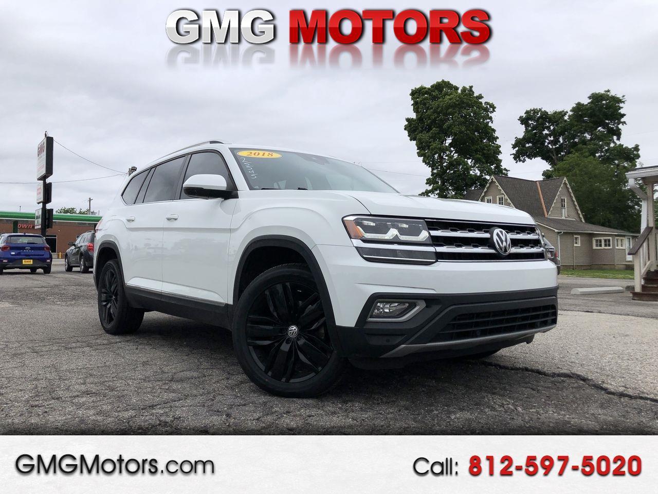 2018 Volkswagen Atlas 3.6L V6 SEL 4MOTION