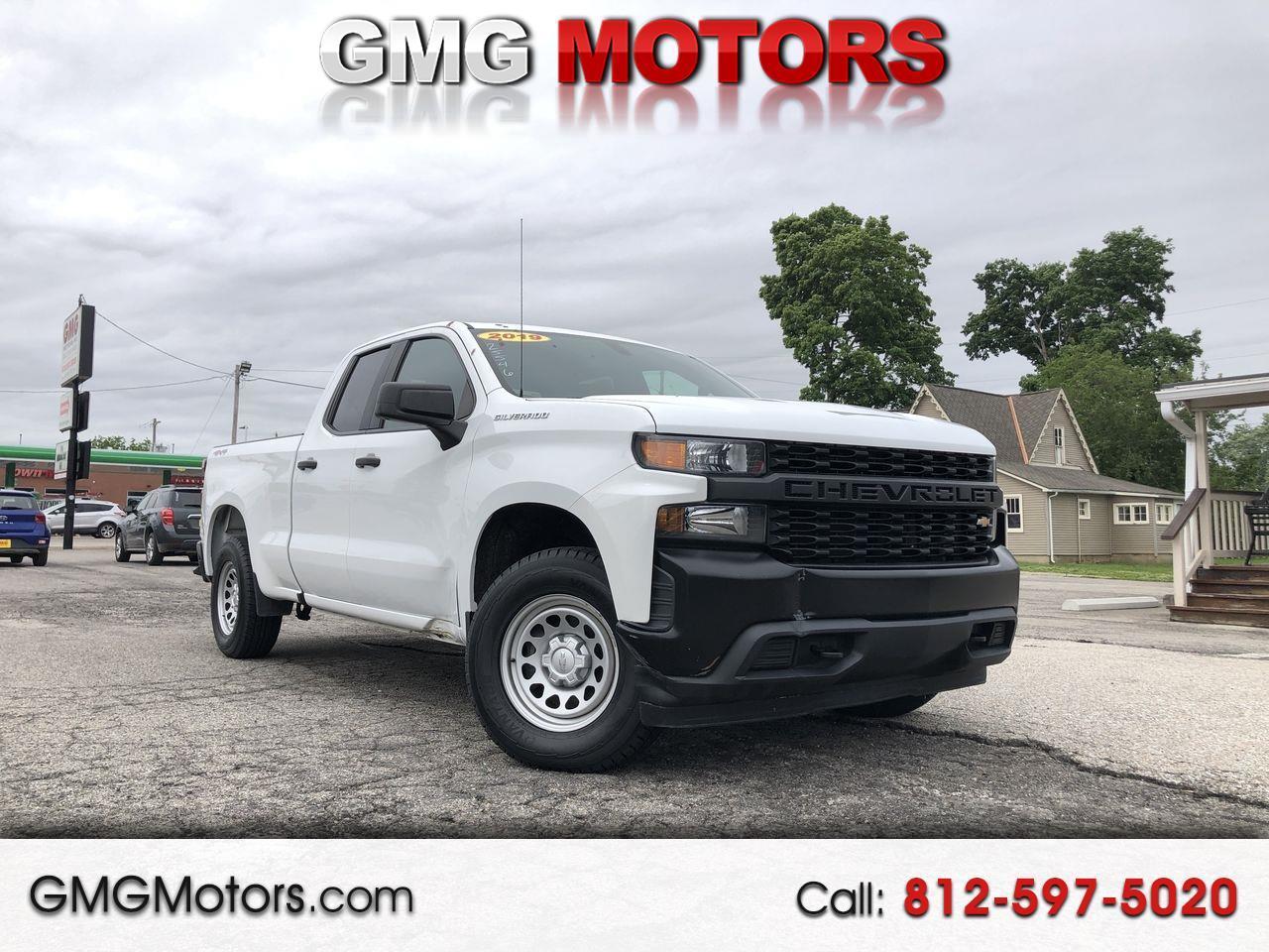 2019 Chevrolet Silverado 1500 4WD Double Cab 147" Work Truck