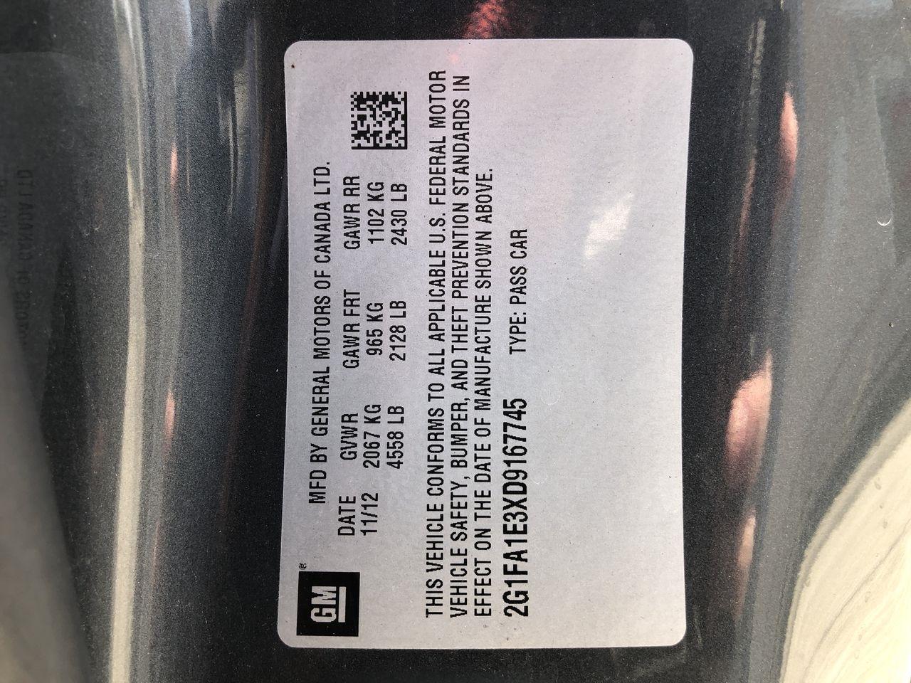 Chevrolet Camaro 2dr Cpe LS w/2LS 2013