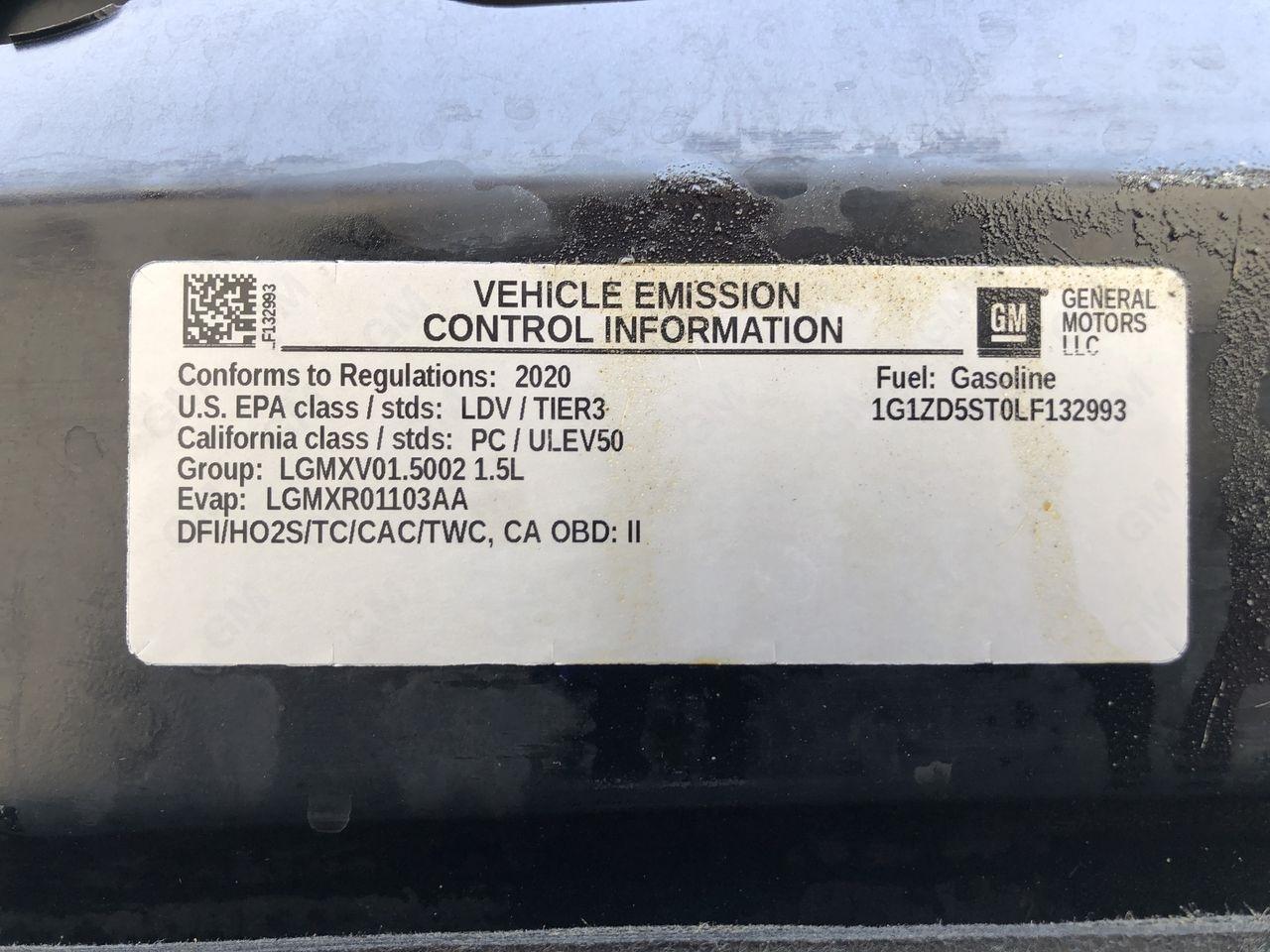 Chevrolet Malibu 4dr Sdn LT 2020