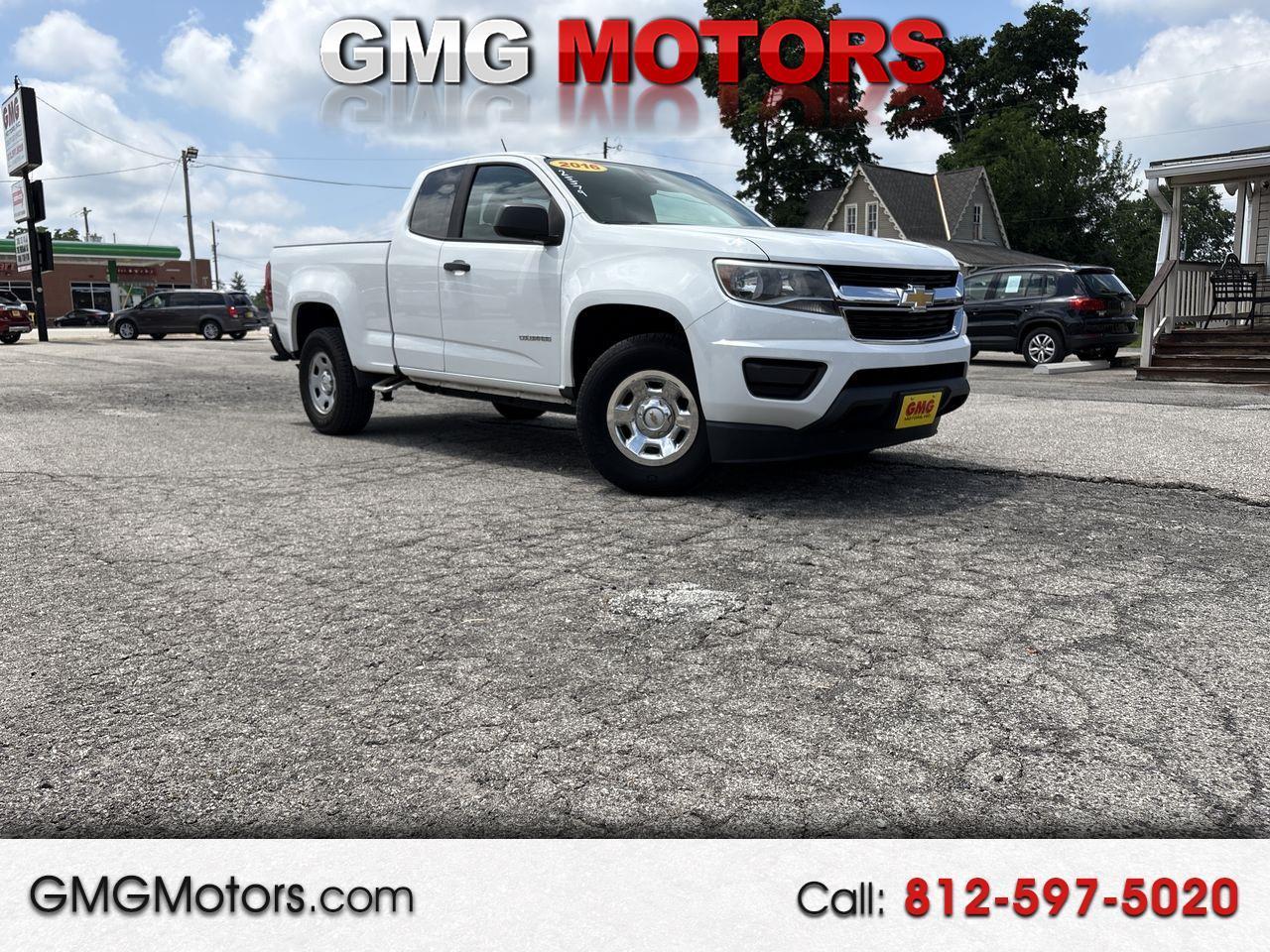 2016 Chevrolet Colorado 2WD Ext Cab 128.3" WT