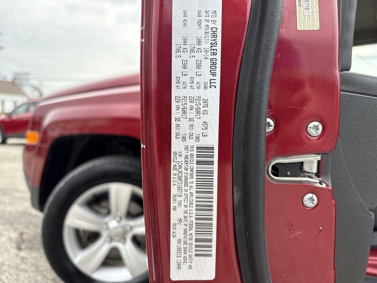 Jeep Patriot 4WD 4dr Limited 2015