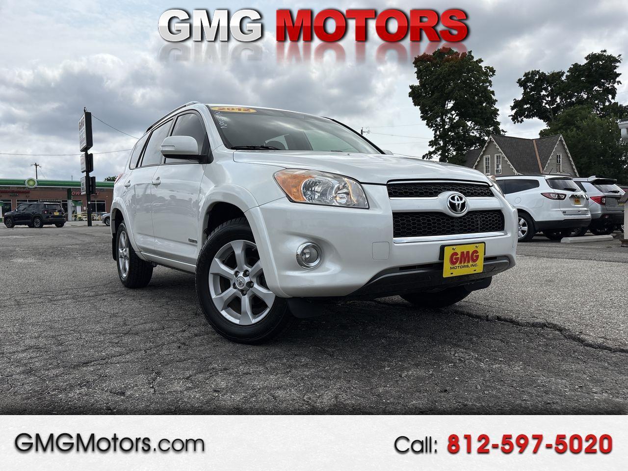 2012 Toyota RAV4 4WD 4dr I4 Limited (Natl)