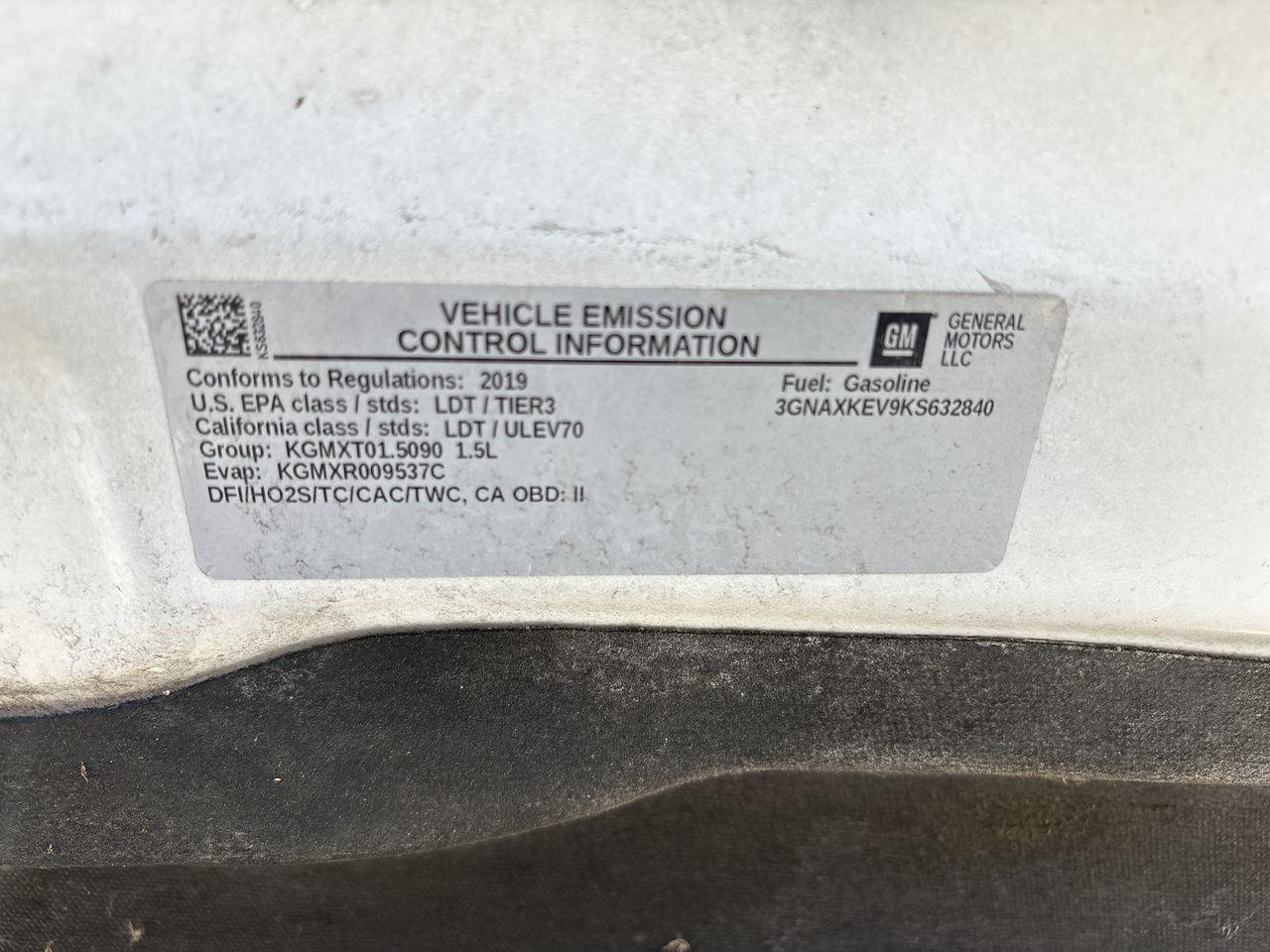Chevrolet Equinox FWD 4dr LT w/1LT 2019