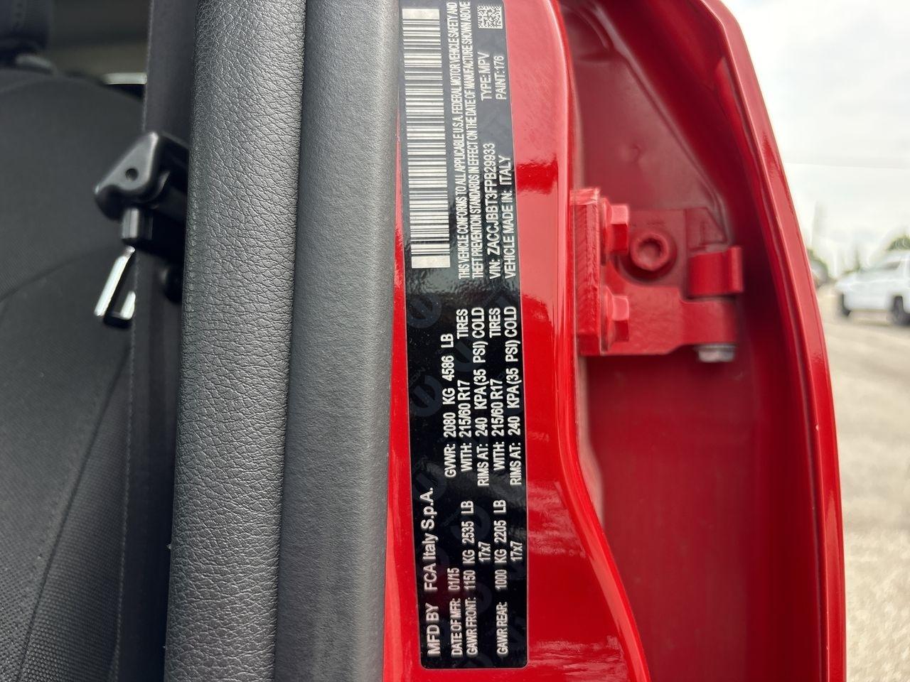 Jeep Renegade 4WD 4dr Latitude 2015