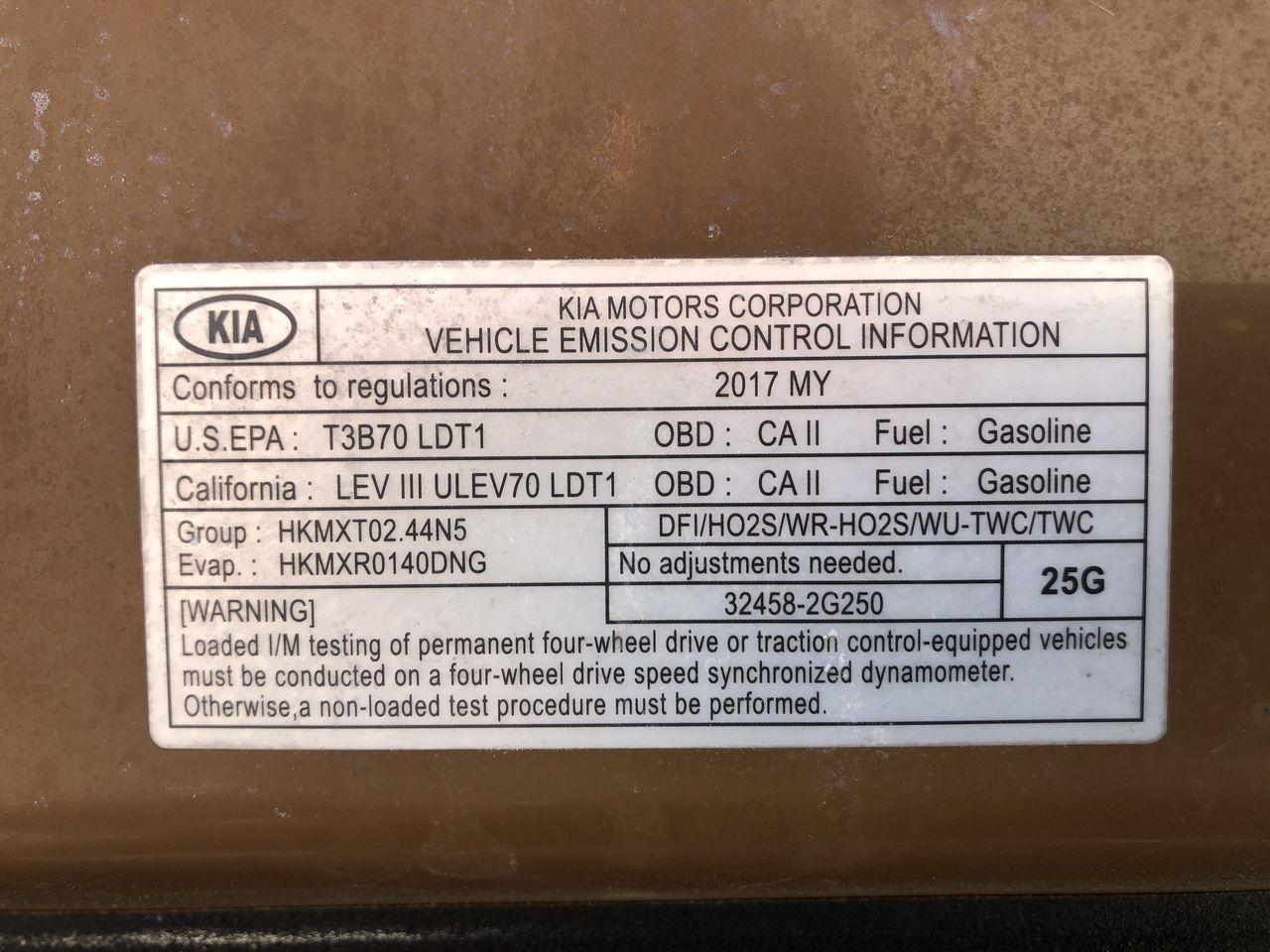 Kia Sportage LX AWD 2017